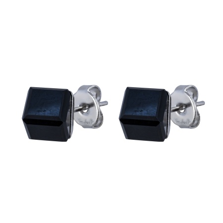 Пусеты Fiore Luna,  Black, SWE2127/2 BL S